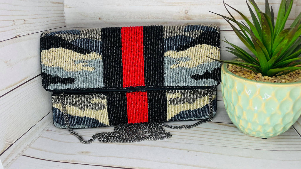 Chic Camo Clutch Bag