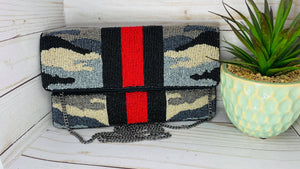 Chic Camo Clutch Bag