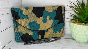 Green Camouflage Tote Bag