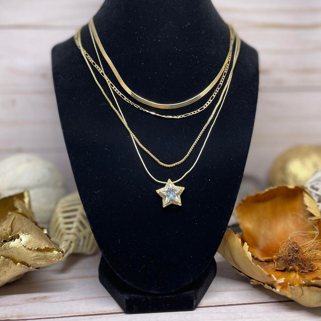 Star Layered Necklace