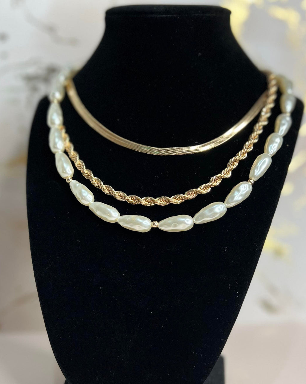 Pearl Multilayer Necklace