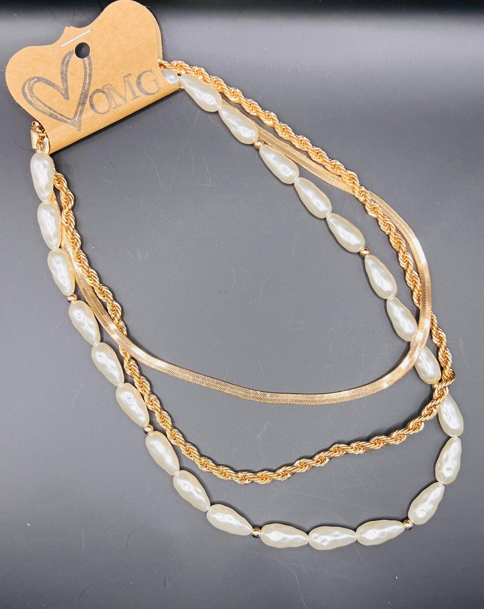 Pearl Multilayer Necklace