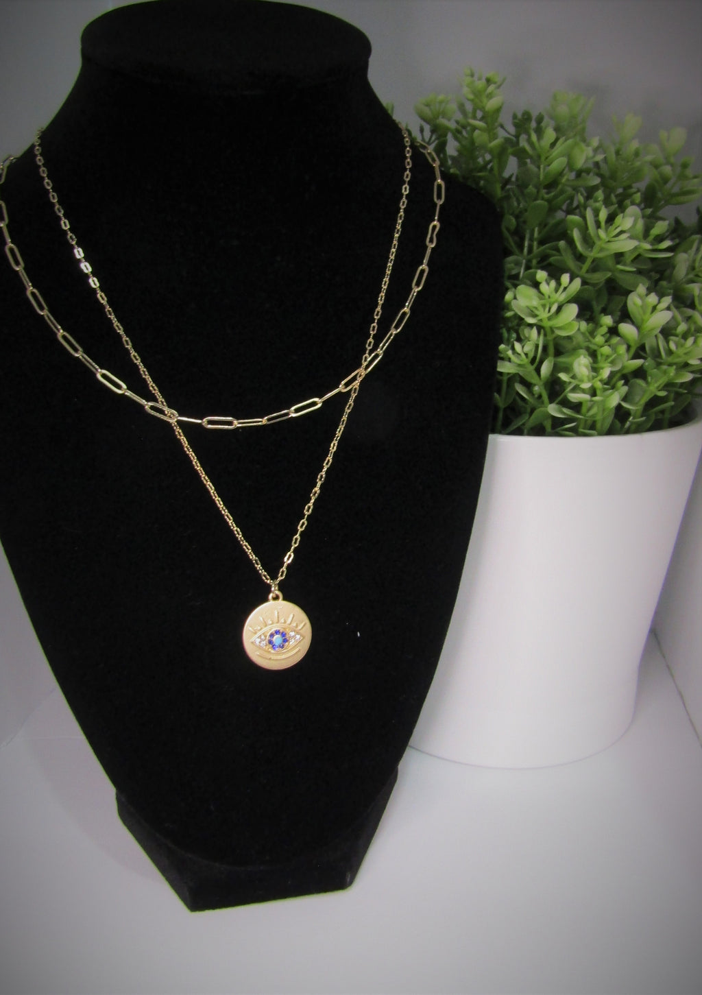 Chic Evil Eye Necklace