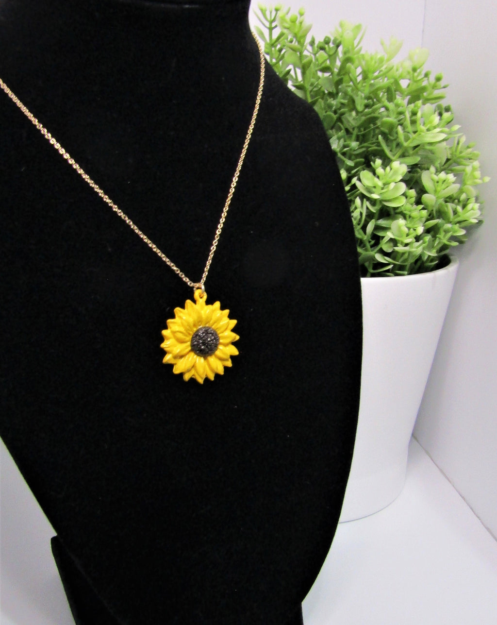 Sunflower Necklace